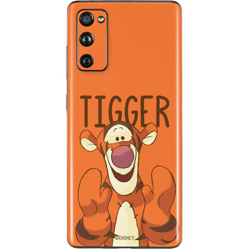 Disney Winnie the Pooh Tigget Portrait Galaxy S20 Fan Edition Skin